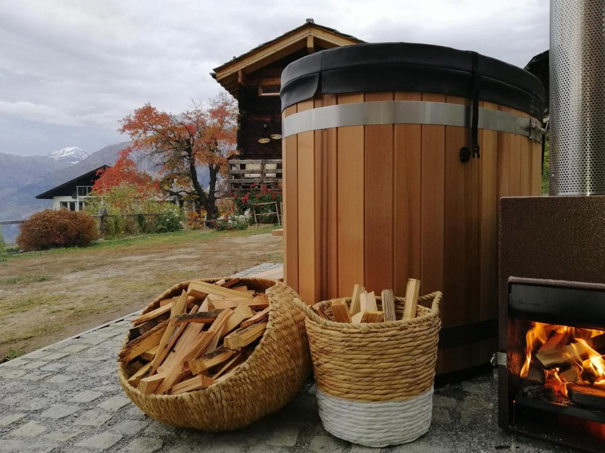"Forno One" - Buerchen Moosalp Villa Dış mekan fotoğraf