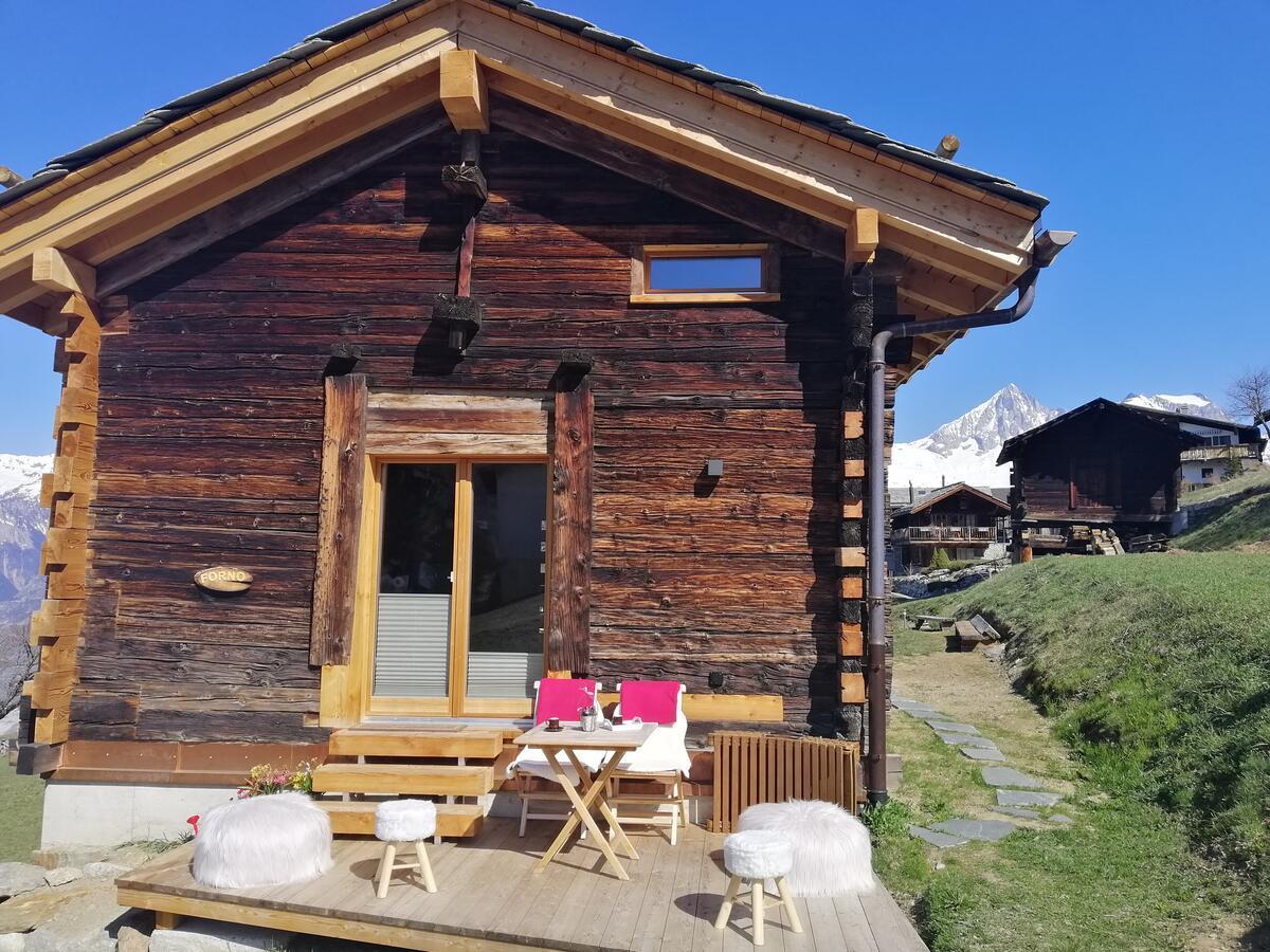 "Forno One" - Buerchen Moosalp Villa Dış mekan fotoğraf